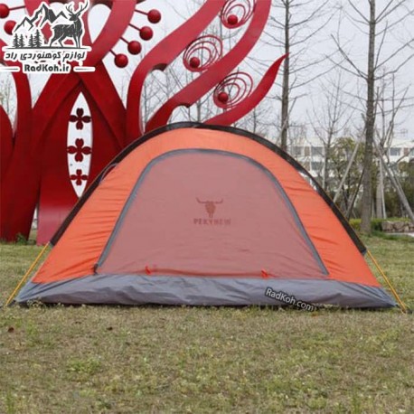 چادر کوهنوردی 2 نفره کله گاوی (پکینیو) مدل pkn c2003 رنگ نارنجی