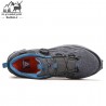 کفش طبیعت گردی هومتو مردانه مدل humtto 140436A-1 رنگ خاکستری تیره