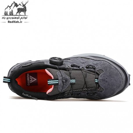 کفش طبیعت گردی زنانه هومتو مدل humtto 140436B-1 رنگ خاکستری تیره