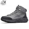 کفش کوهنوردی مردانه هامتو مدل 240782A-2 رنگ خاکستری تیره