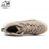 کفش طبیعت گردی مردانه هومتو مدل humtto 240782A-3 رنگ خاکی