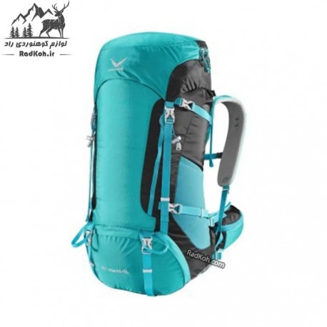 کوله پشتی کوهنوردی 45+5 لیتری snowhawk K2 رنگ سبزآبی