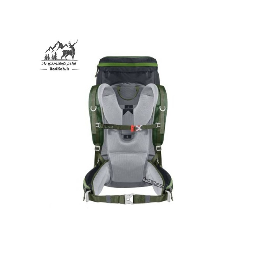 کوله پشتی مسافرتی 45+5 لیتری snowhawk K2 رنگ سبز تیره