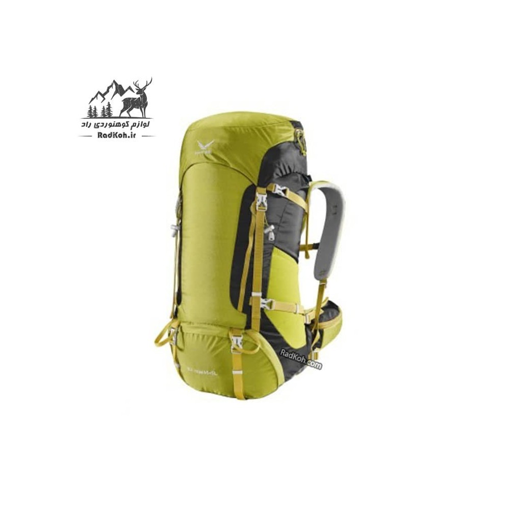 کوله پشتی کوهنوردی 45+5 لیتری snowhawk K2 رنگ سبز روشن