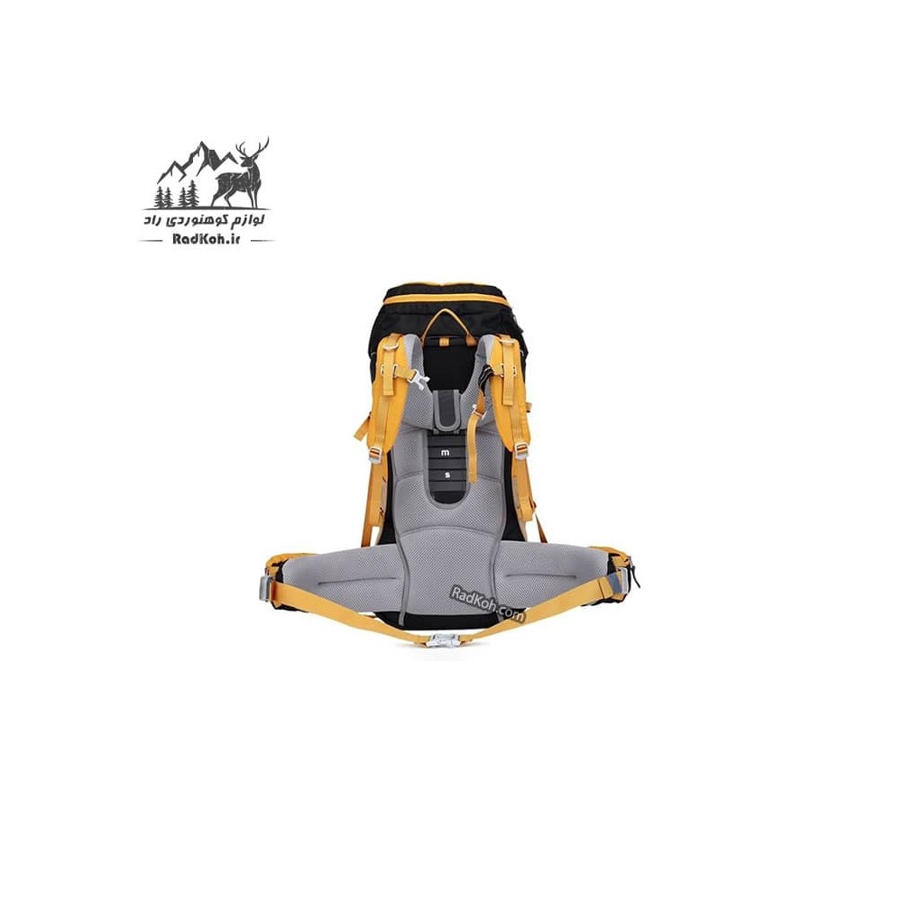 کوله پشتی راحتی 45+5 لیتری snowhawk K2 رنگ زرد