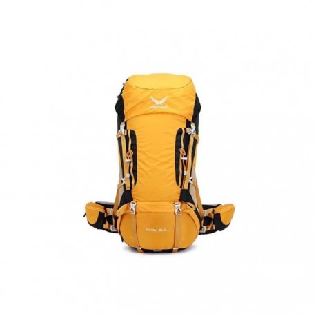 خرید کوله پشتی کوهنوردی 45+5 لیتری snowhawk K2 رنگ زرد