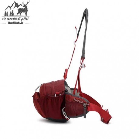 کیف کمری کوله شو مسافرتی اسنوهاک کد 6012 رنگ زرشکی