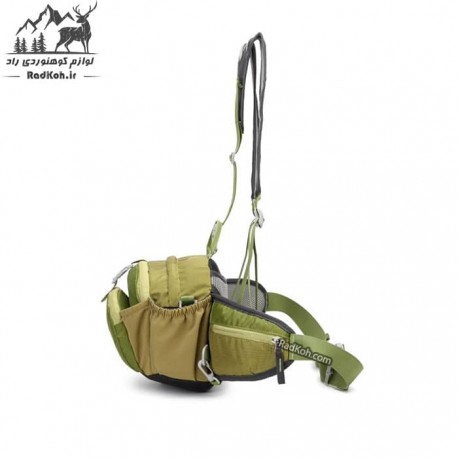 کیف کمری کوله شو مسافرتی اسنوهاک کد 6012 رنگ سبز روشن