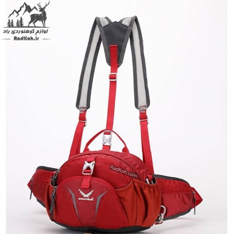 کیف کمری کوله شو راحتی اسنوهاک کد 6012 رنگ قرمز