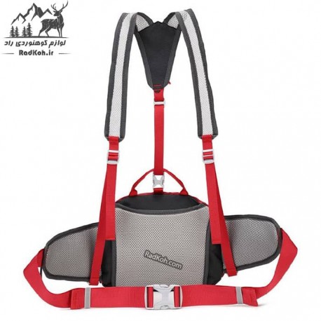کیف کمری کوله شو راحتی اسنوهاک کد 6012 رنگ قرمز