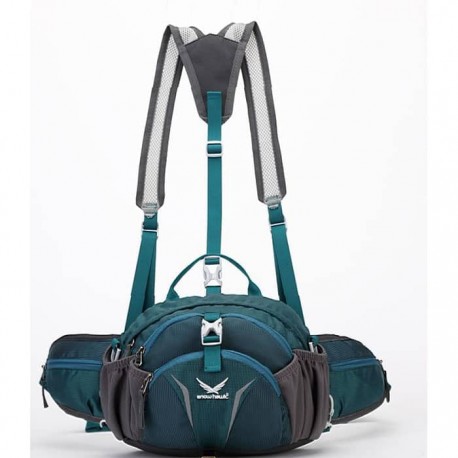 خرید کیف کمری کوله شو کوهنوردی اسنوهاک کد 6012 رنگ سبز کله غازی