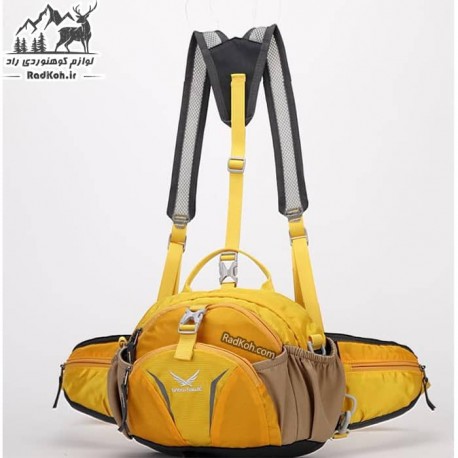 کیف کمری کوله شو کوهنوردی اسنوهاک کد 6012 رنگ زرد
