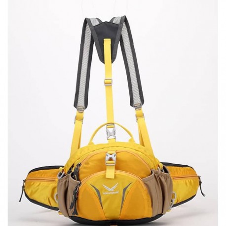 خرید کیف کمری کوله شو کوهنوردی اسنوهاک کد 6012 رنگ زرد