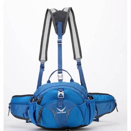 خرید کیف کمری کوله شو کوهنوردی اسنوهاک کد 6012 رنگ آبی
