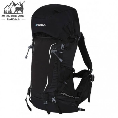 کوله پشتی مسافرتی 50 لیتری هاسکی مدل رونی نیو رنگ مشکی