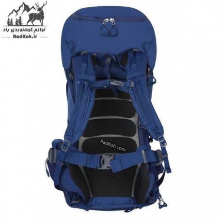کوله پشتی مسافرتی 50 لیتری هاسکی مدل رونی نیو رنگ سرمه ای
