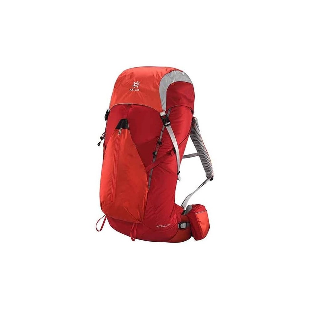 خرید کوله پشتی کوهنوردی کایلاس مدل kailas ridge 38+5 KA300221A رنگ قرمز