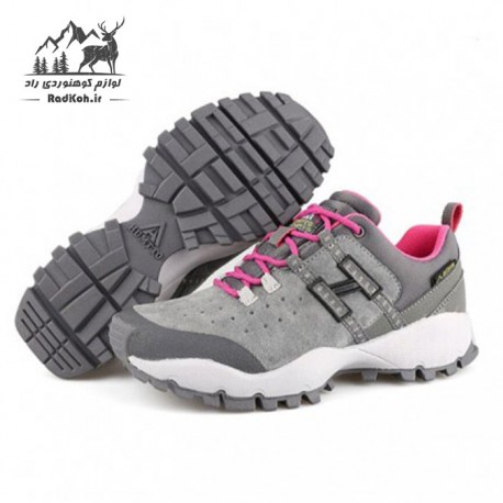کفش پیاده روی زنانه هامتو مدل 732811-1 رنگ طوسی