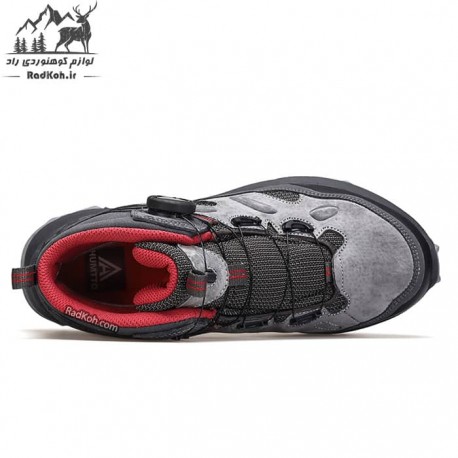 کفش طبیعت گردی زنانه هومتو مدل humtto 240351B-2 بند دیسکی رنگ طوسی