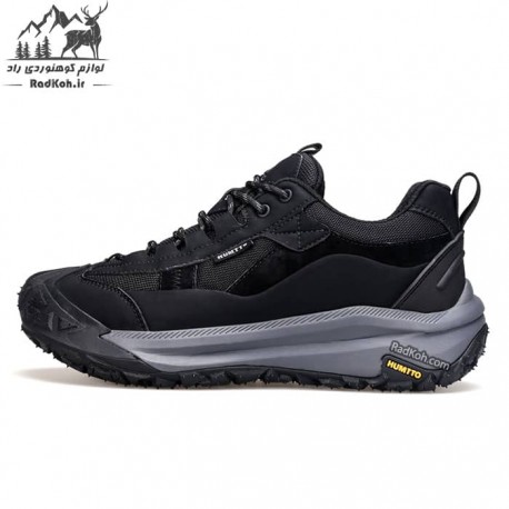 کفش چرم راحتی مردانه هامتو مدل 340206A-1 رنگ مشکی