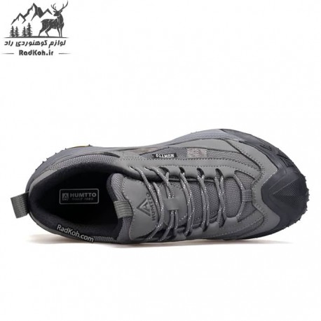 کفش پیاده روی مردانه هومتو مدل humtto 340206A-2 رنگ خاکستری تیره