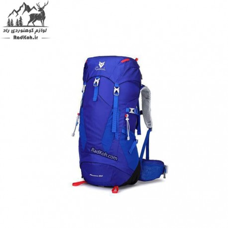 کوله پشتی کوهنوردی 50 لیتری کاراکال مدل Adventure کد KA-8133 رنگ آبی