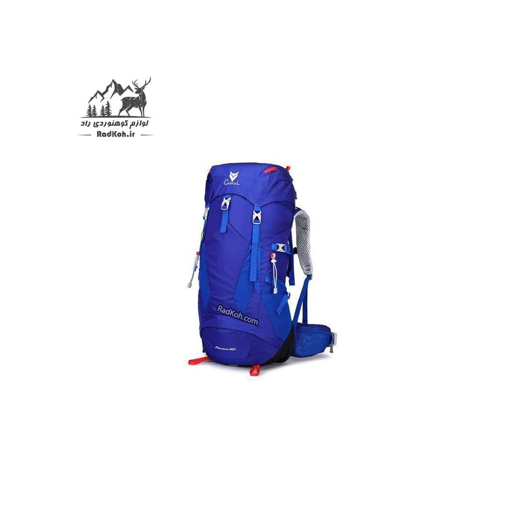 کوله پشتی کوهنوردی 50 لیتری کاراکال مدل Adventure کد KA-8133 رنگ آبی