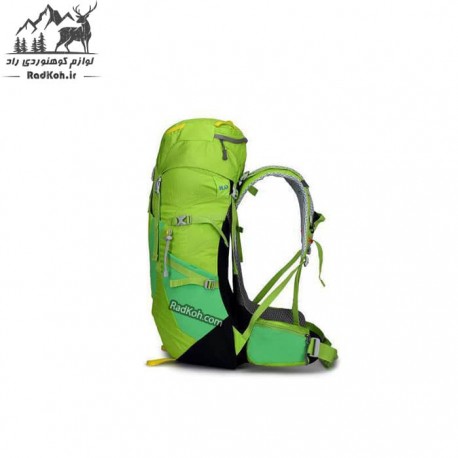 کوله پشتی مسافرتی 50 لیتری کاراکال مدل Adventure کد KA-8133 رنگ سبز روشن