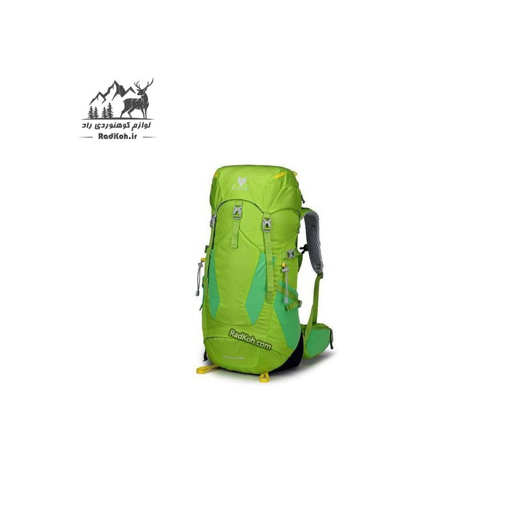 کوله پشتی کوهنوردی 50 لیتری کاراکال مدل Adventure کد KA-8133 رنگ سبز روشن