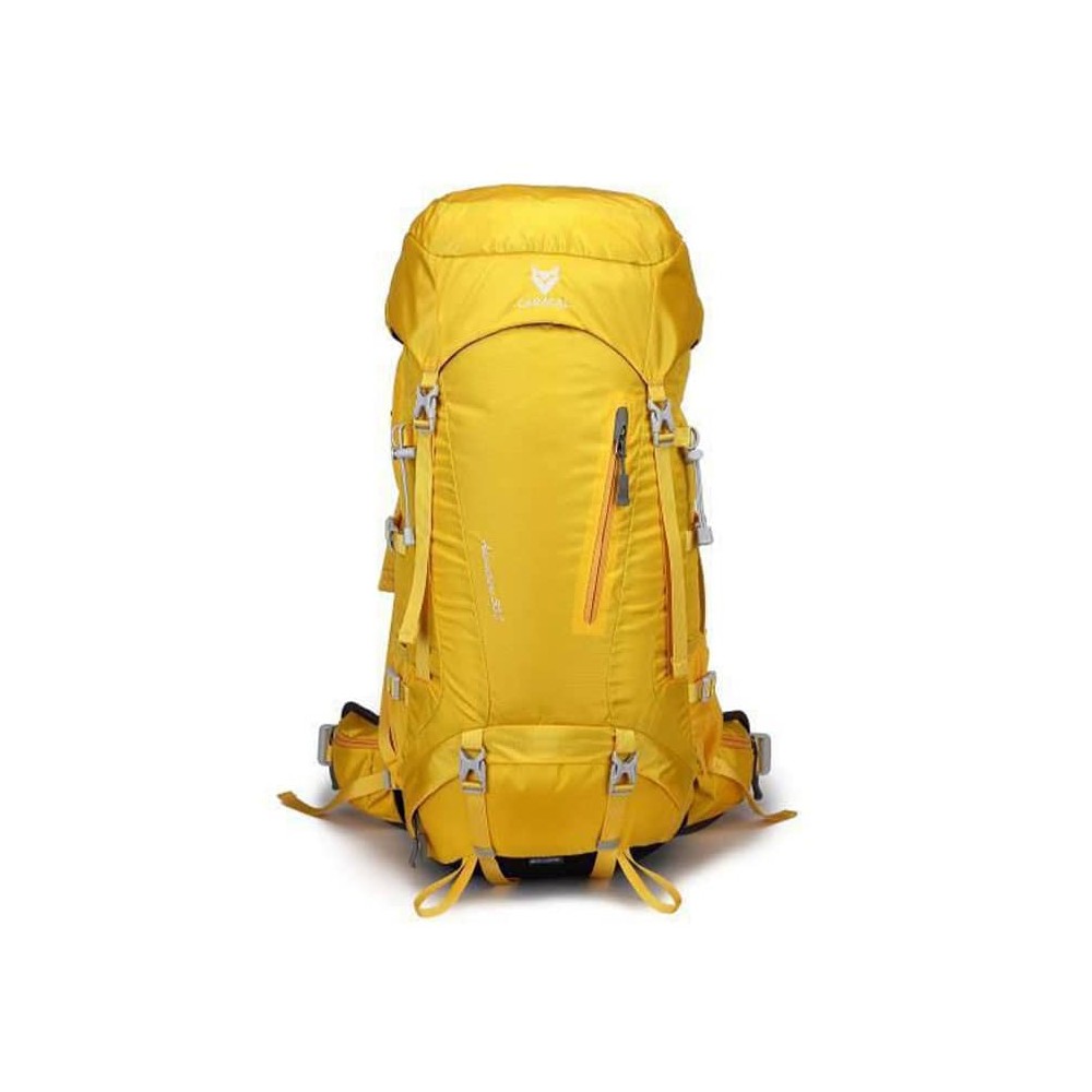 خرید کوله پشتی کوهنوردی 50 لیتری کاراکال مدل Adventure کد KA-6011 رنگ زرد