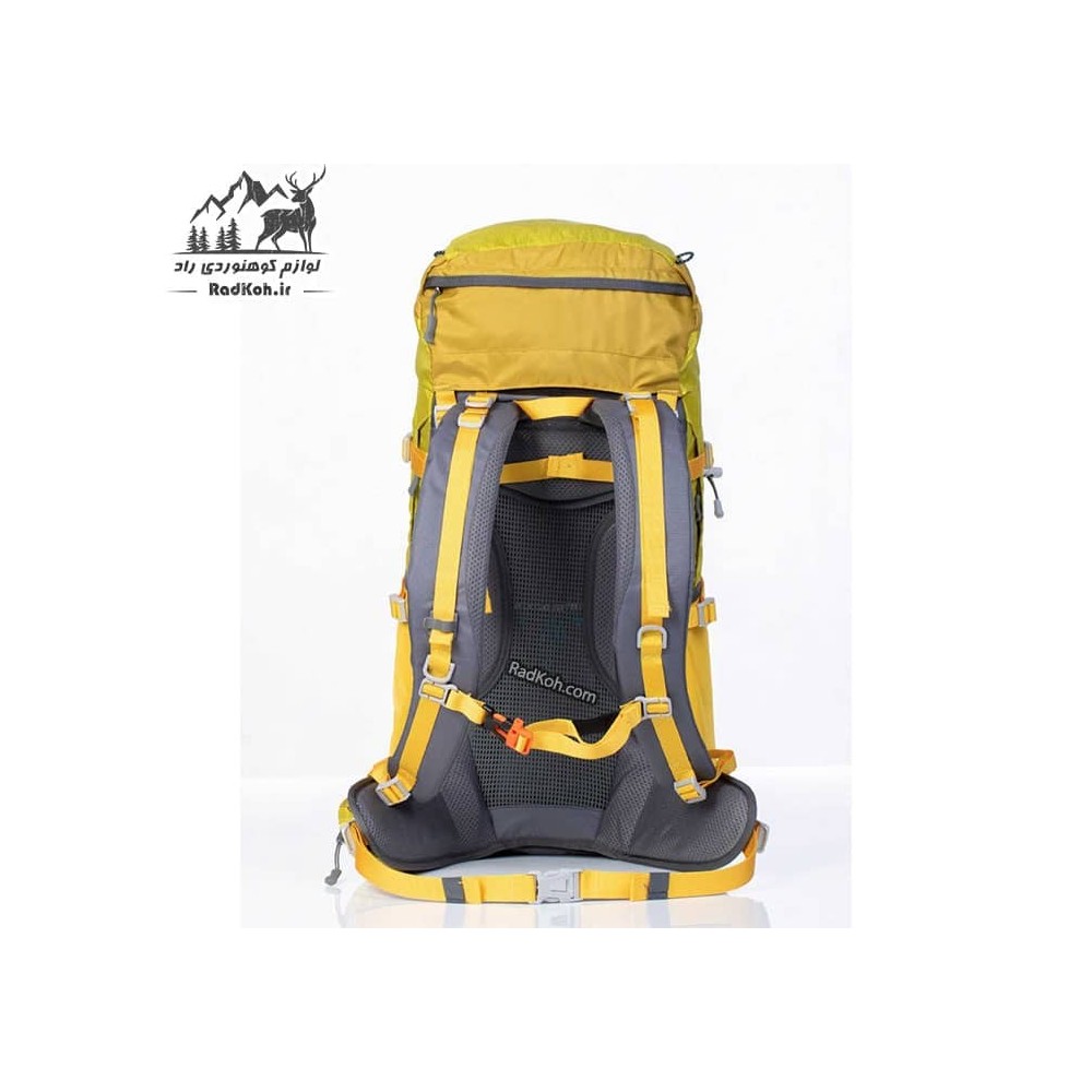 کوله پشتی مسافرتی 36 لیتری کاراکال مدل Adventure کد KA-9956 رنگ زرد