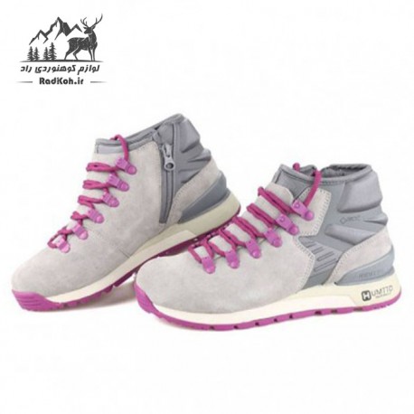 کفش زمستانی زنانه هامتو مدل 736622-1 رنگ طوسی