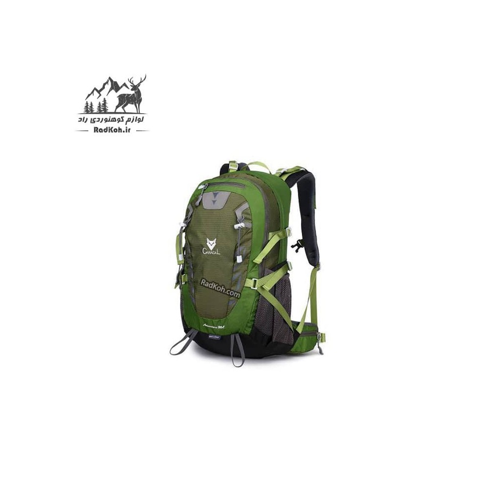 کوله پشتی کوهنوردی 30 لیتری کارکال مدل KA-9813A رنگ سبز