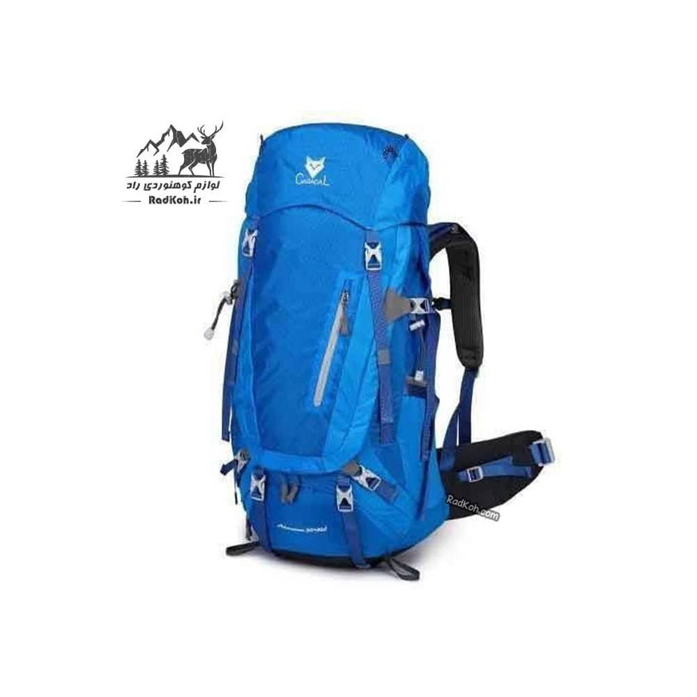 کوله کاراکال 55+10 لیتری مدل KA-8074 رنگ آبی