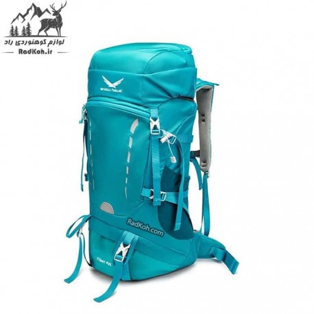 کوله پشتی کوهنوردی 40 لیتری اسنوهاک مدل tibet کد SN5441 رنگ سبزآبی