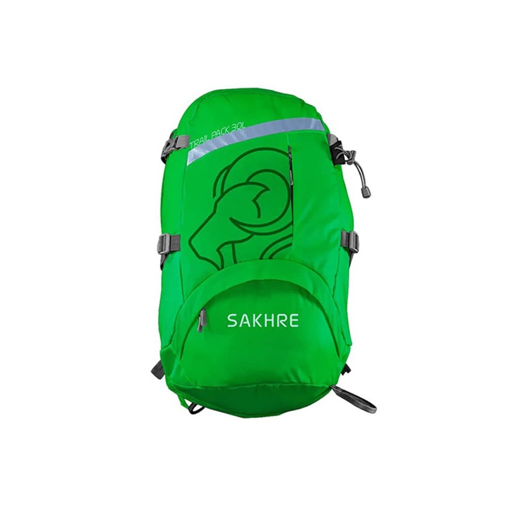 خرید کوله پشتی کوهنوردی صخره 30 لیتری تریل پک رنگ سبز روشن