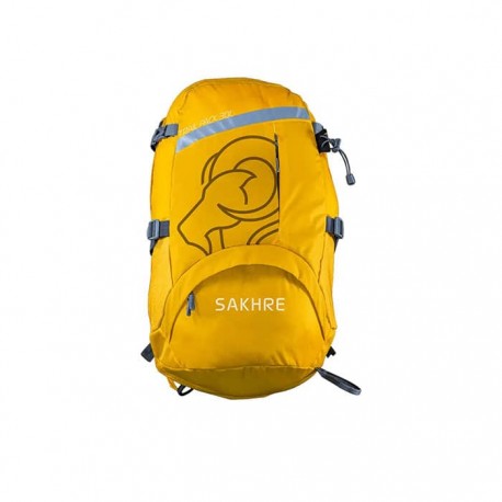 خرید کوله پشتی کوهنوردی صخره 30 لیتری تریل پک رنگ زرد