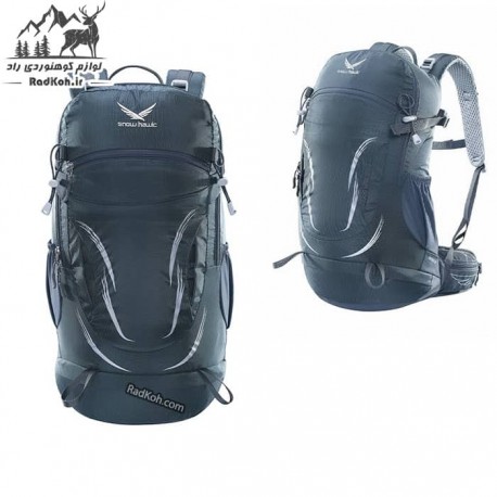 کوله پشتی کوهنوردی 30 لیتری اسنوهاک مدل Nature کد SN3030 رنگ خاکستری