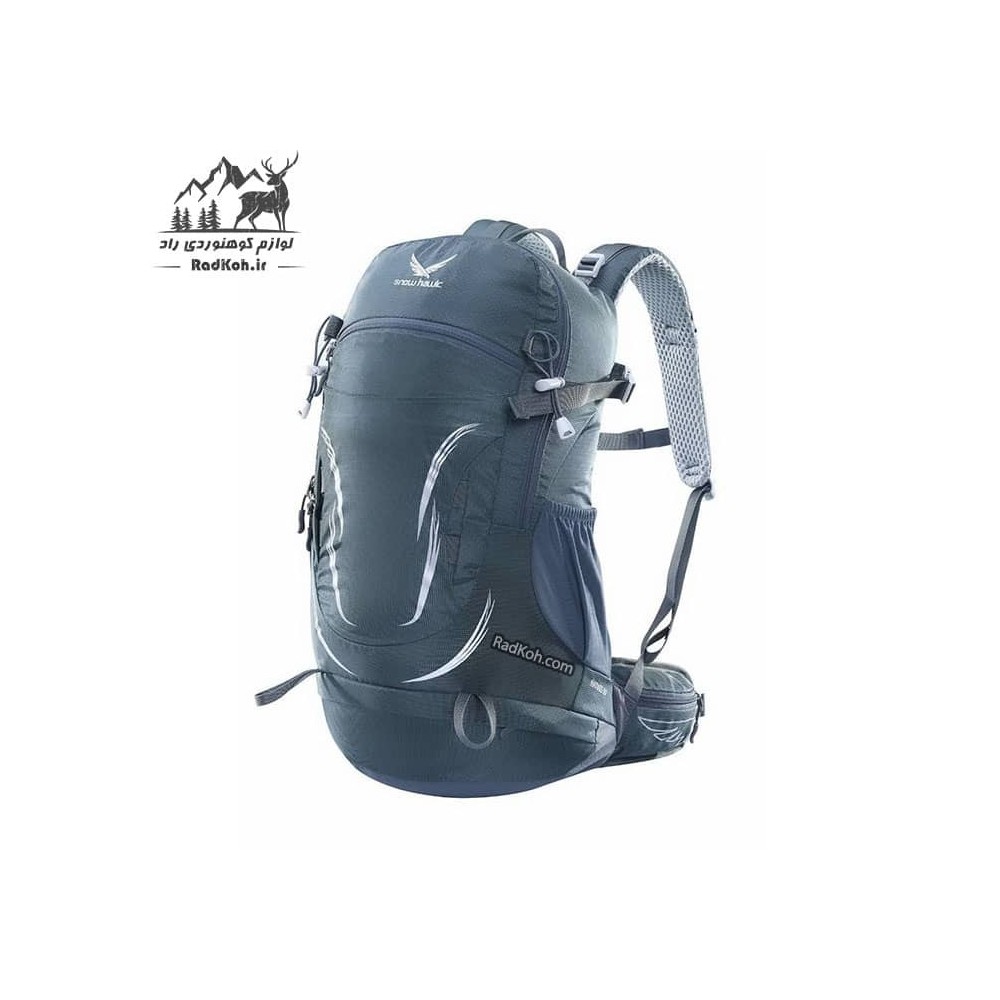 کوله پشتی 30 لیتری اسنوهاک مدل Nature کد SN3030 رنگ خاکستری
