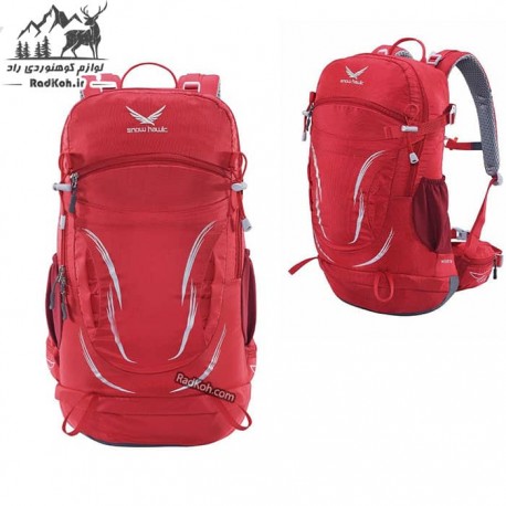 کوله پشتی کوهنوردی 30 لیتری اسنوهاک مدل Nature کد SN3030 رنگ قرمز