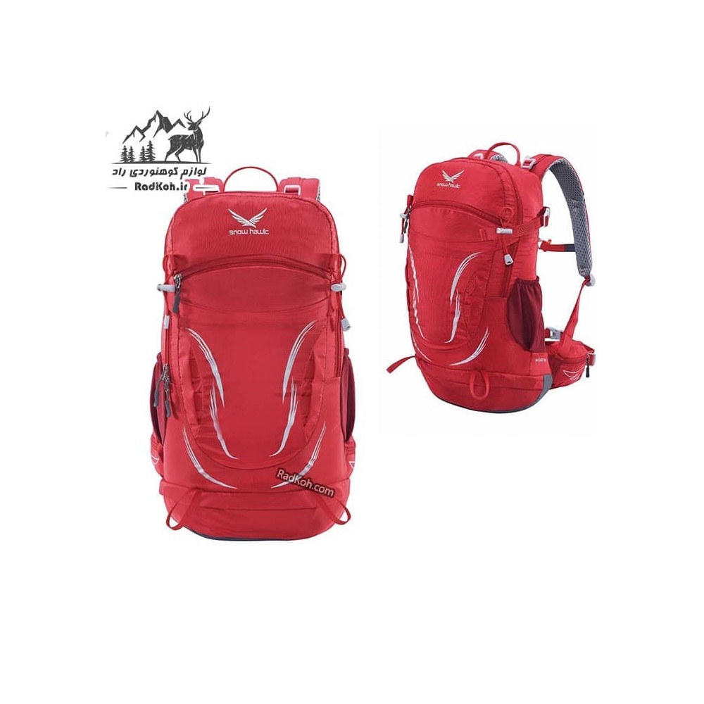 کوله پشتی کوهنوردی 30 لیتری اسنوهاک مدل Nature کد SN3030 رنگ قرمز
