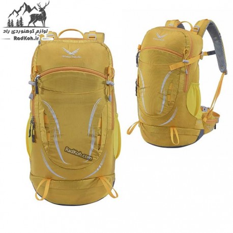 کوله پشتی کوهنوردی 30 لیتری اسنوهاک مدل Nature کد SN3030 رنگ زرد