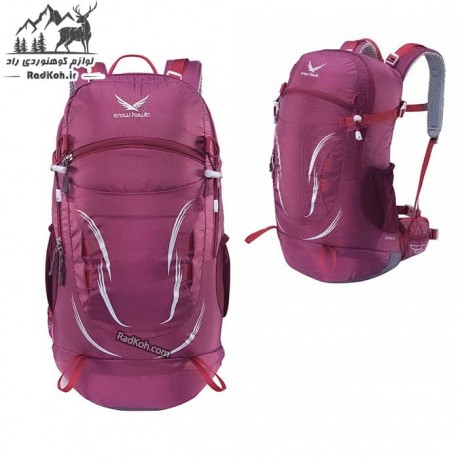 کوله پشتی کوهنوردی 30 لیتری اسنوهاک مدل Nature کد SN3030 رنگ بنفش