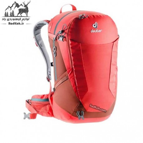 کوله پشتی اورجینال دیوتر مدل futura 28l رنگ قرمز