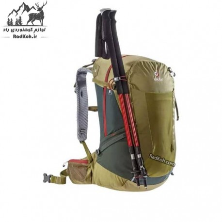 کوله پشتی کوهنوردی اورجینال دیوتر مدل futura 28l رنگ سبز زیتونی