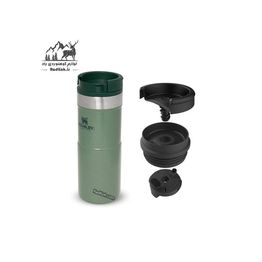 تراول ماگ 350 میل استنلی سری کلاسیک رنگ سبز