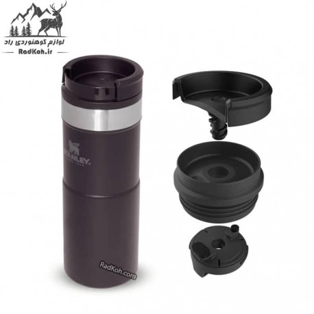 تراول ماگ 350 میل استنلی سری کلاسیک رنگ مشکی