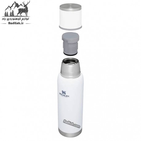 فلاسک استنلی 1 لیتری ادونچر مدل To-Go bottle 1L رنگ سفید