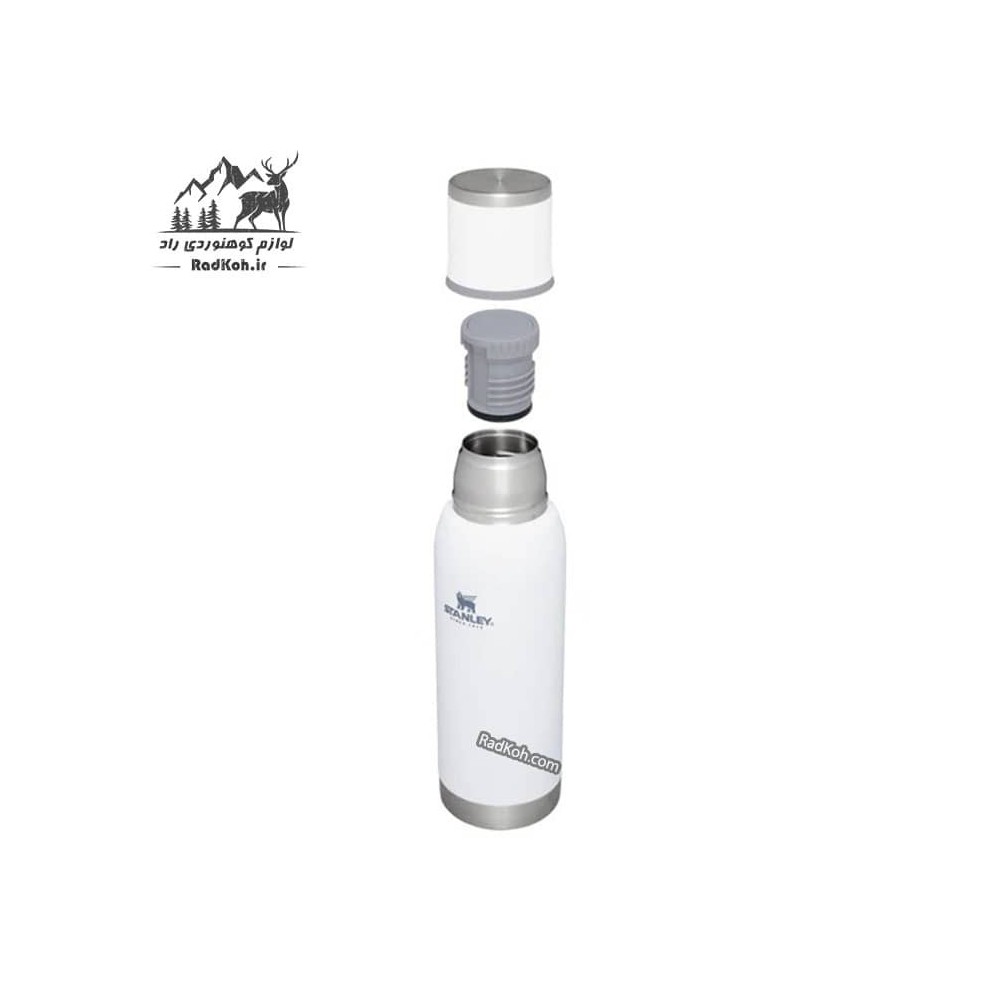 فلاسک استنلی 750 میلی لیتری ادونچر مدل To-Go bottle 0.75L رنگ سفید