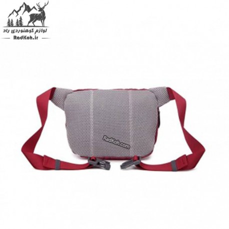 کیف کمری کله گاوی مدل 6104 رنگ قرمز